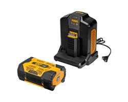 Газонокосилка аккумуляторная самоходная бесщет., RLMS560-62, 560 мм, Li-ion, 62В Denzel Новинка-foto20