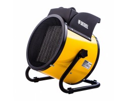 Тепловая пушка, керамический нагреватель (тепловентилятор) DHC 5-400, 230 В, 0.04/3/5 кВт Denzel 