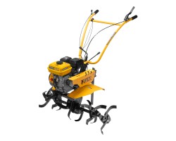 Мотоблок DPT-370S, 7 л.с., ремен.сцеп, фрез 3х4, ШОМ, передачи 3В/1Н Denzel 