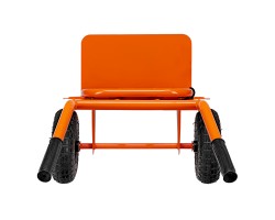 Тележка ручная 2-х колесная, облегченная, г/п 150кг, откидная платформа 430х355мм Сибртех-foto7