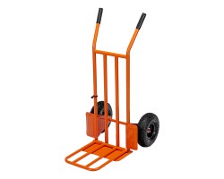 Тележка ручная 2-х колесная, облегченная, г/п 150кг, откидная платформа 430х355мм Сибртех-foto4