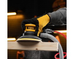 Эксцентриковая шлифовальная машина EPG150, 150 мм, 10000 об/мин, 5 мм, 160 л/мин Denzel-foto8