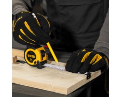 Рулетка 5м х 25мм, двухкомп. корпус, кнопка-пауза Denzel-foto10