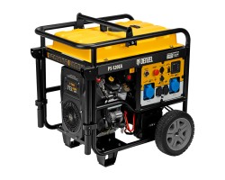 Генератор бензиновый PS-120EA, 12 кВт,230 В, 40л, разъём ATS,эл.старт Denzel 