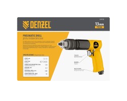 Пневматическая дрель PD500, 500 об/мин, 114 л/мин, 13 мм Denzel-foto13