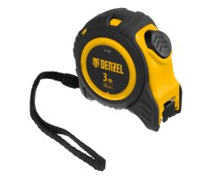 Рулетка 3м х 16мм, обрезиненный корпус, автоматическая фиксация Denzel-foto3