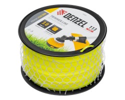 Леска для триммера зубчатый квадрат, 3,0мм х 113м, на DIN катушке FLEX CORD Denzel-foto2