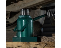 Домкрат гидравлический бутылочный, 50 т, 245-385 мм Сибртех-foto15