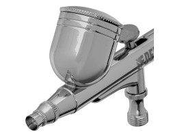 Аэрограф с верхним бачком AB1, 0.2/0.3/0.5 мм, 7 мл, 9 л/мин Denzel-foto7