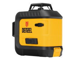 Лазерный уровень мультипризм. LXI 360-3 Green, 30 м, 520 Нм, акк. Li 2800 mAh, резьба 1/4" Denzel-foto6