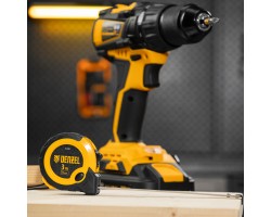 Рулетка 3м х 13мм, двухкомп. корпус, кнопка-пауза Denzel-foto9