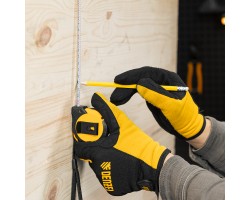 Рулетка 3м х 13мм, двухкомп. корпус, кнопка-пауза Denzel-foto11