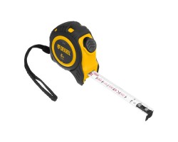 Рулетка 8м х 25мм, обрезиненный корпус, автоматическая фиксация Denzel-foto4