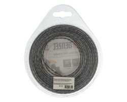 Леска для триммера двухкомпонентная, квадратная 2.65 мм x 15 м Extra cord Denzel-foto3