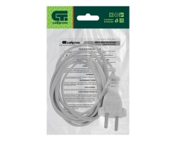 Шнур электрический соединительный, для настольной лампы, 1.7 м, 120 Вт, белый, тип V-1 Сибртех-foto5