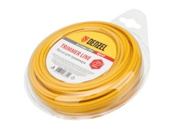 Леска для триммера круглая, 2.4 мм х 15 м Denzel