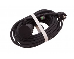 Удлинитель силовой 10 м, 16 А, тип УХз16, КГ 3 x 1.5 мм, 1 розетка, Сибртех-foto6