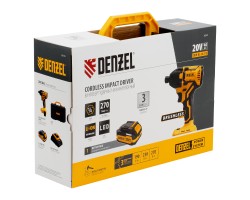 Винтоверт ударный аккумуляторный бесщет. CIDH-BL-20-270, Li-Ion, 20 В// Denzel-foto20