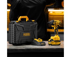 Винтоверт ударный аккумуляторный бесщет. CIDH-BL-20-270, Li-Ion, 20 В// Denzel-foto29