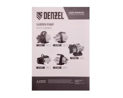 Садовый поверхностный насос GP1100SS, 1100 Вт, 4000 л/ч, подъем 45 м, пластик Denzel-foto14