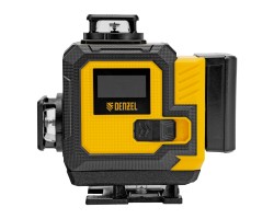 Лазерный уровень мультипризменный DLV 360-4T, 30 м, зеленый луч, Li-Ion 2,4 Aч, штатив// Denzel-foto8