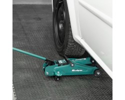 Домкрат гидравлический подкатной, 2 т, 127-330 мм Сибртех-foto17