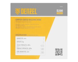 Омедненная проволока ER70S-6, диам. 1 мм, 5 кг, диам. катушки D200 Denzel-foto7