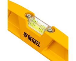 Уровень литой, 300 мм, магнитный, 2 глазка Denzel-foto4