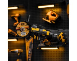 Пневматическая углошлифовальная машина AG125, 11000 об/мин, 125 мм, 186 л/мин Denzel-foto19