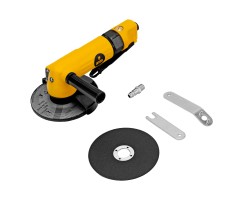 Пневматическая углошлифовальная машина AG125, 11000 об/мин, 125 мм, 186 л/мин Denzel-foto14