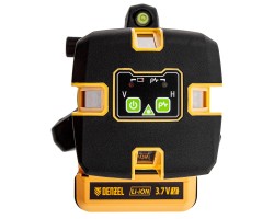 Лазерный уровень LX 06 Green, 30 м, 520 нм, аккумулятор Li 5200 mAh, резьба 5/8" Denzel-foto3