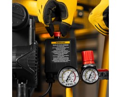 Компрессор безмасл. малошумный DLP-950/24, 950Вт,24 л, 2850 об/мин, 170 л/мин Denzel-foto22