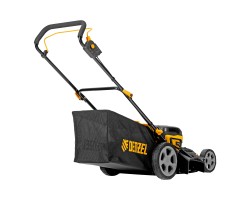 Газонокосилка аккумуляторная бесщет. DLM-460, 460 мм, травосб. 65 л., Li-Ion, 40 В Denzel-foto3