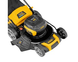 Газонокосилка аккумуляторная бесщет. DLM-460, 460 мм, травосб. 65 л., Li-Ion, 40 В Denzel-foto15