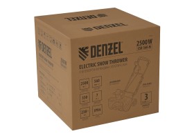 Электрическая снегоуборочная машина ESB-560-M, 2,5 кВт, металлический шнек, LED фара Denzel-foto26