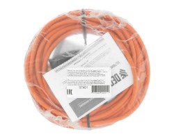 Удлинитель-шнур силовой Garden Series, б/з, ПВС, 10м, 1 розетка, 2 x 1 мм, Denzel-foto8