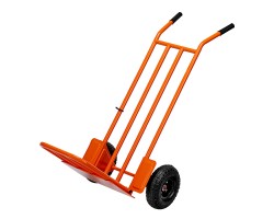 Тележка ручная 2-х колесная, усиленная, г/п 250кг, откидная платформа 530х400мм Сибртех-foto2