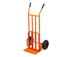 Тележка ручная 2-х колесная, усиленная, г/п 250кг, откидная платформа 530х400мм Сибртех-foto3