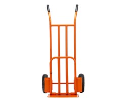 Тележка ручная 2-х колесная, усиленная, г/п 250кг, откидная платформа 530х400мм Сибртех-foto6