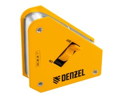 Фиксатор магнитный отключаемый для сварочных работ усилие 30 LB, 45х90 град. Denzel 