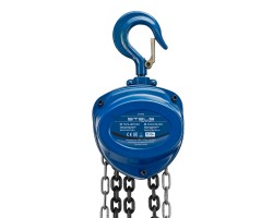 Таль цепная, 0.5 т, h подъема 2.5 м, расстояние между крюками 350 мм Stels-foto4