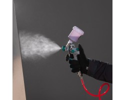 Краскораспылитель AG 810 HVLP, гравитационный, сопло 0.8 мм и 1 мм Stels-foto12