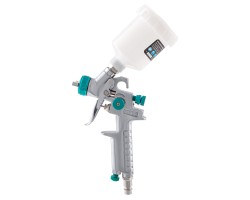 Краскораспылитель AG 810 HVLP, гравитационный, сопло 0.8 мм и 1 мм Stels-foto3