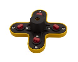 Головка триммерная универсальная гайка М10 х 1.25 левая Denzel-foto2