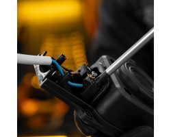 Шнур сетевой Energy Series, ПВС, 1,5 м, 2 x 1,5 мм, с неразборной вилкой, белый, Denzel-foto10