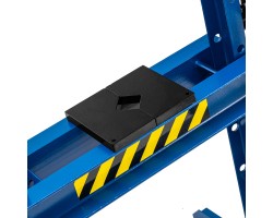 Пресс гидравлический с манометром и педалью, 12 т (комплект из 2 частей) Stels-foto7