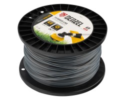 Леска для триммера двухкомпонентная круглая, 4,0мм х 69м, на DIN катушке EXTRA CORD Denzel-foto2