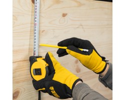 Рулетка 10м х 25мм, двухкомп. корпус, кнопка-пауза Denzel-foto12