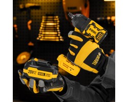 Гайковерт ударный аккумуляторный бесщет. CIWH-BL-20-500, Li-Ion, 20 В// Denzel-foto24