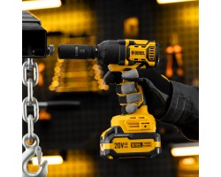 Гайковерт ударный аккумуляторный бесщет. CIWH-BL-20-500, Li-Ion, 20 В// Denzel-foto27